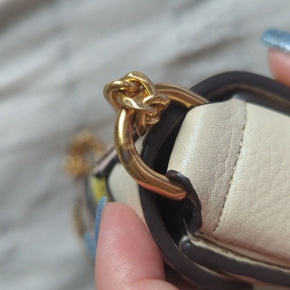 Tory Burch Chelsea Mini Bag In Pink Meridian  - Picture 11 of 12